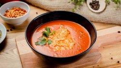 Supa cremă de roșii cu orez image