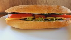 Sandwich cu cascaval - vegan/de post image