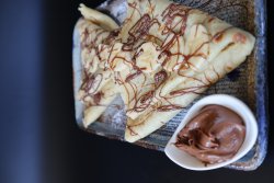 Clătite ciocolată cu banană image