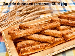 Sărățele de casă cu parmezan image