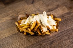 Homemade Fries with cheddar image