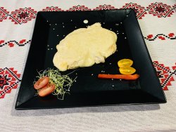 Piept de pui cu sos de parmezan / gorgonzola image