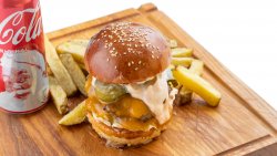 10% reducere: Combo Double Cheese Burger image