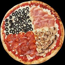 Pizza Quattro Stagioni. image