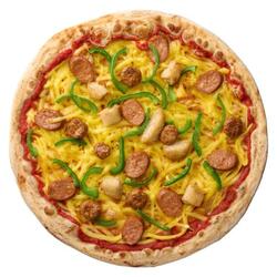 Pizza Carnivora Vegana. image