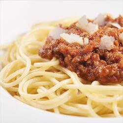 Spaghetti Bolognese. image