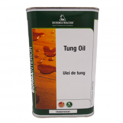 Ulei pentru lemn, ulei de tung transparent, Borma Wachs, Tung Oil, 1 L