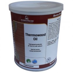Ulei transparent pentru lemn termotratat, Borma Wachs, Thermowood Oil, 1 L