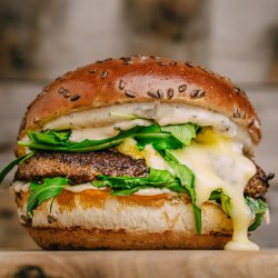 Burger french single image
