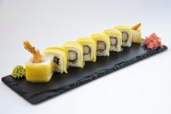 Crispy mango shrimp image