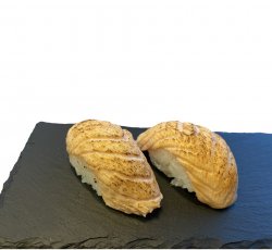 Salmon seared nigiri image