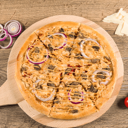 1+1 Pizza Meat & fries 30 cm image