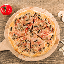 1+1  Pizza Prosciutto e funghi 30 cm  image