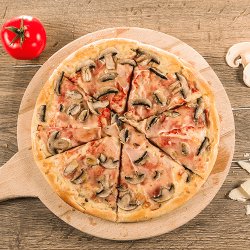 1+1 Pizza Prosciutto e funghi 45cm image