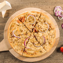 1+1 Pizza Con patatas 30 cm image