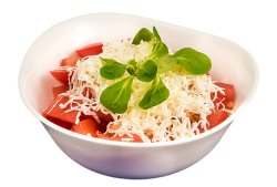 Salată de roșii cu telemea image