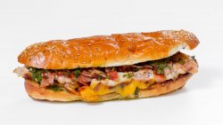 Sandwich pui cu bacon +suc image