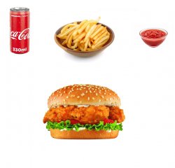 Meniu Crispy Burger - Nepicant image