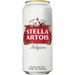 Bere Stella Artois Doză 500ml