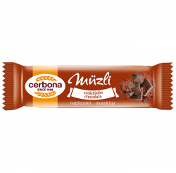Cerbona Baton Muesli Ciocolată Și Miere 20g