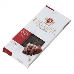 Ciocolată Exclusive Dark 62% 100g