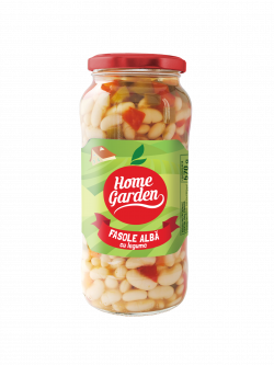 Home Garden Fasole Albă Cu Legume 540g