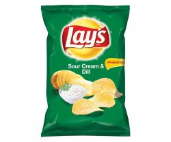 Lay`s Chips Smântână Și Mărar 140g