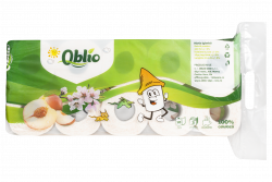 Oblio Hârtie Igienică Piersică 3 Straturi 10 Role