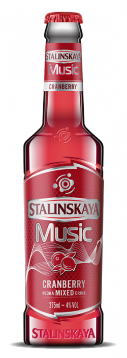Stalinskaya Music Cranberry 275ml