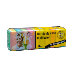 Bee Clean Burete Vase Multicolor 10buc.