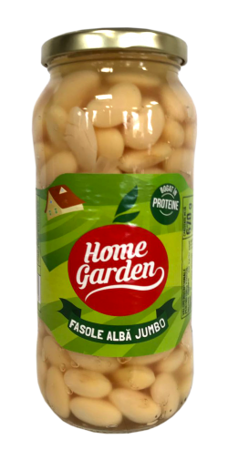Home Garden Fasole Albă Jumbo 570g