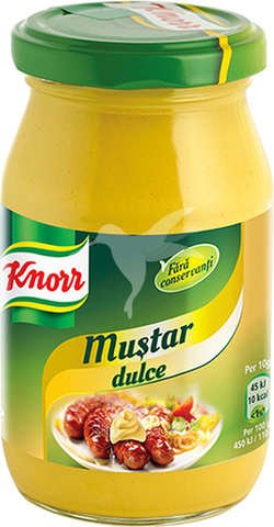 Knorr Muștar Dulce 270g