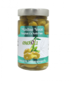 Maroli Măsline Verzi Cu Ardei Iute 320g