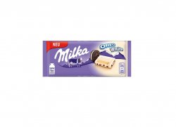 Ciocolată Milka Oreo White 100g