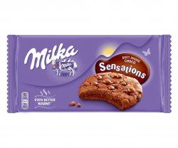 Milka Cookie Sensations Ciocolată 156g