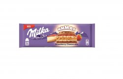 Ciocolată Milka Strawberry Cheesecake 300g