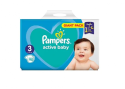 Pampers Active Baby 3 90buc.