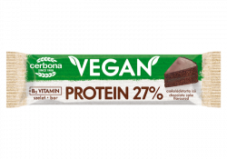 Cerbona Baton Vegan Proteic Ciocolată 40g