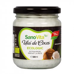 SanoVita Ulei De Cocos Ecologic 200ml