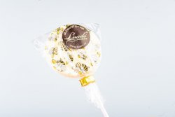 Lollypop ciocolată albă image