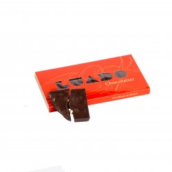 Tabletă de ciocolată neagră cu 54% cacao, picantă image