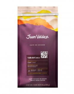 Cafea Juan Valdez Valle del Cauca de Origine Boabe 454 g image