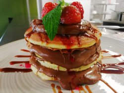 Pancakes cu ciocolată image