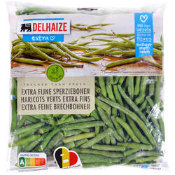 Delhaize, Fasole verde extrafina 600g