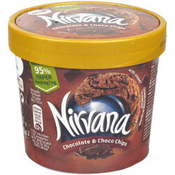 Nirvana, Inghetata Chocolate & Choco Chips 100g