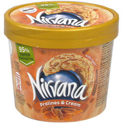Nirvana, Inghetata Pralines & Cream 104g