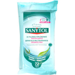Sanytol, Servetele multisuprafete dezinfectante, 72 bucati