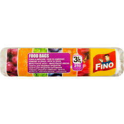 Fino, Pungi alimentare capacitate 3L, 250 bucati