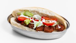 Falafel subs sandwich image