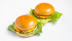 Cheeseburger pui double image